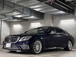 メルセデスAMG Sクラス S65 ロング 医療法人オーナー ガレージ保管 後席モニタ