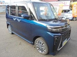 ダイハツ タント 660 カスタム RS ecoIDLE非装着車 4WD 純正LEDライト+フォグ地デジナビBカメラETC