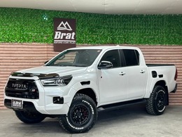 トヨタ ハイラックス 2.4 Z GRスポーツ ディーゼルターボ 4WD リフトアップ ブラックライノホイール