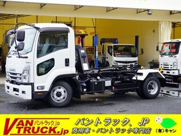 いすゞ フォワード 4トン　フックロール　極東　3.65トン積 ベッドレス　積載3650kg　ツインシリンダー