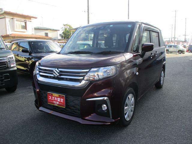 スライドドアで人気のソリオ　4WD　ナビ付きです！ ●当社販売車両は全車、安心のメーカー保証/ディーラー保証付きです●