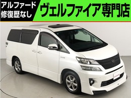トヨタ ヴェルファイアハイブリッド 2.4 ZR プレミアムシートエディション 4WD (禁煙)(サンルーフ)(プレミアムサウンド)(