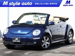 フォルクスワーゲン ニュービートルカブリオレ LZ 後期モデル 走行4.6万 ベージュ幌新品 禁煙