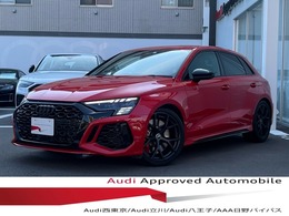 アウディ RS3スポーツバック 2.5 4WD Bstyle赤キャリマトリ19AWAudiDセレクト