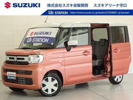 スズキ スペーシア 660 ハイブリッド X セーフティプラスパッケージ装着車 後席両側電動スライドドア 衝突被害軽減B