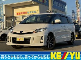 トヨタ エスティマハイブリッド 2.4 アエラス プレミアム エディション 4WD 後期型　8型SDナビ　禁煙車