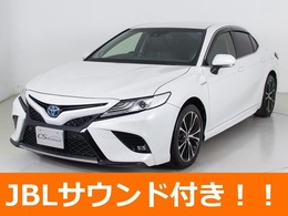 トヨタ カムリ 2.5 WS レザーパッケージ JBLサウンド/BSM/衝突軽減/黒本革/3年保証