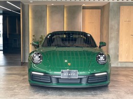 ポルシェ 911 タルガ4S PDK PTSカラー　アイリッシュグリーン OP500