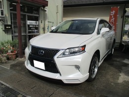 レクサス RXハイブリッド 450h バージョンL 4WD スタッドレス有・サンルーフ・20inアルミ・