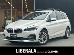 BMW 2シリーズグランツアラー 218i ラグジュアリー DCT インテリS 黒革 シートH THULE 純ナビ LED