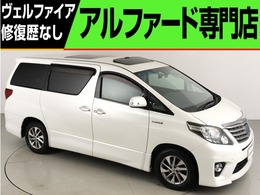 トヨタ アルファードハイブリッド 2.4 SR プレミアムシートパッケージ 4WD (プレミアムサウンド)(サンルーフ)(リアエ