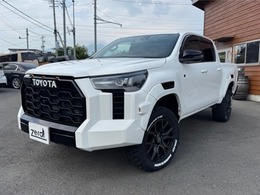 トヨタ ハイラックス 2.4 Z GRスポーツ ディーゼルターボ 4WD DOBLEEIGHTバンパーMONSTA MTタイヤ