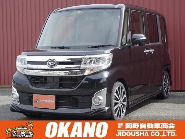 平成26年式　タントカスタム　カスタムX　メモリーナビ/バックカメラ/Bluetooth/地デジ/ETC/社外16インチホイール