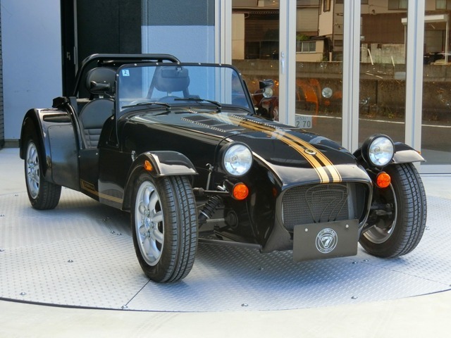 ツーオーナー、各機関良好のCATERHAM　SEVEN　160。絶版車、すぐ乗れます。スポーツサウンドマフラー。記録簿あり、履歴明確です。