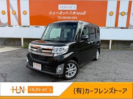 ダイハツ タント 660 カスタム X トップエディション SAII 純正SDナビ　左側パワースライドドア　フル