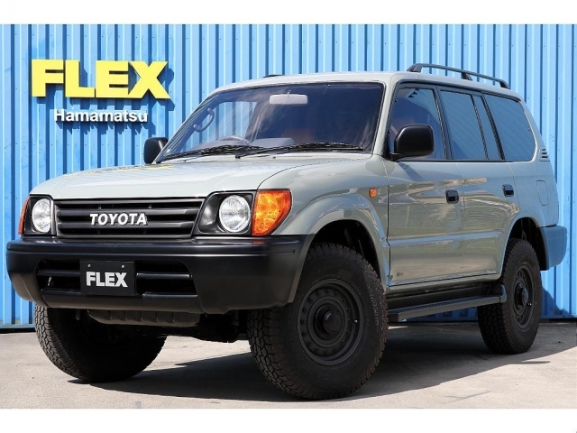 95プラドFLEXカスタムARMY！！NEWペイントアーバンカーキ！！