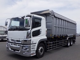 三菱ふそう スーパーグレート 土砂禁ダンプ 10t超　末広自動車 自動シート　管理番号C43978