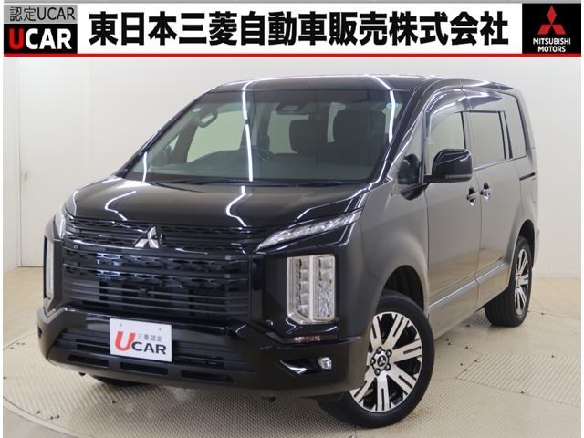 令和2年式　デリカD：5オールブラックスエディション4WD　8人乗り　ナビ　後席モニター　電動リヤゲート　ETC2.0