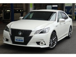 トヨタ クラウンアスリート ハイブリッド 2.5 S ワンオーナー・レーダークルーズコントロー