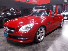 メルセデス・ベンツ SLKクラス SLK200 ブルーエフィシェンシー AMGスポーツパッケージ ディーラー整備車両 電動OP 黒革 ナビ