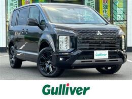 三菱 デリカD：5 2.2 シャモニー 電動サイドステップ非装着車 ディーゼルターボ 4WD 登録済未使用車 走行距離7km 11インチナビ