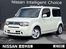 日産 キューブ 1.5 15X インディゴ ＋プラズマ メモリーナビバックモニターオートエアコン