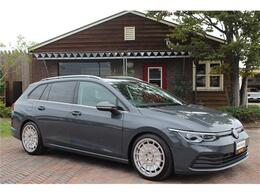 フォルクスワーゲン ゴルフヴァリアント eTSI アクティブ 純正ナビ Bカメ 社外18AW 社外ダウンサス