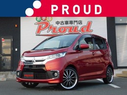 三菱 eKカスタム 660 M 1年保証付　後期型　走行34千km　社外ナビ