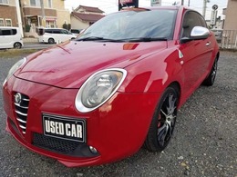 アルファ　ロメオ ミト クアドリフォリオ ヴェルデ 社外ナビ　フルセグ　黒革シート