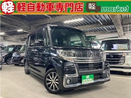 ダイハツ タント 660 カスタム X トップエディション SAIII 助手席側電動スライドドア　ハーフレザーシ