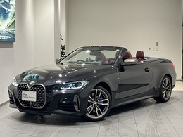 BMW 4シリーズカブリオレ M440i xドライブ 4WD 弊社デモカー 赤革 カーブドディスプレイ
