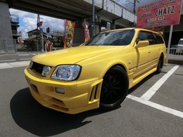 日産 ステージア 25X FOUR 4WD イエロー全塗装　RB26DETTエンジン載替+5MT