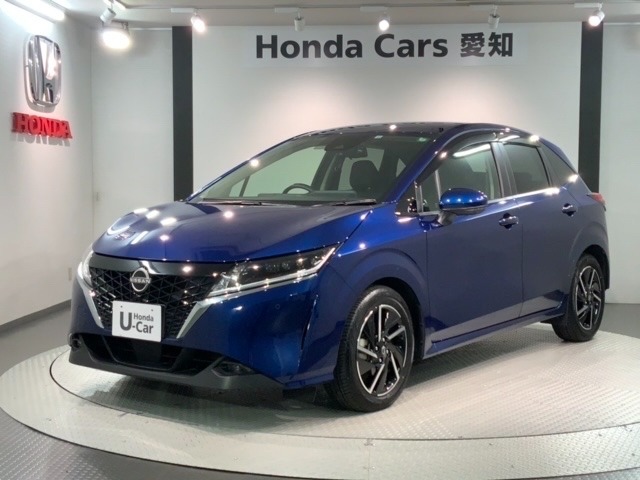 全国納車可 第三者機関証明書付 1年保証 純正ナビ フルセグ Rカメラ マルチビュ- BTオ-ディオ ドラレコ 衝突軽減B ETC LEDライト 横滑り防止 クルコン装備の日産のノート X入庫！