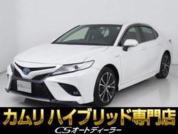 トヨタ カムリ 2.5 WS レザーパッケージ 禁煙車/ワンオーナー/純正SDナビ/衝突軽減
