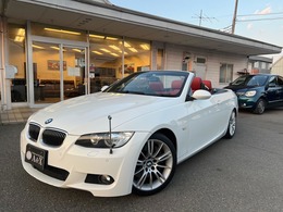 BMW 3シリーズカブリオレ 335i Mスポーツパッケージ レッド革シート　ヒーター　リアスポイラー