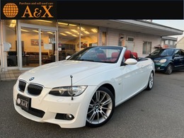 BMW 3シリーズカブリオレ 335i Mスポーツパッケージ レッド革シート　ヒーター　リアスポイラー