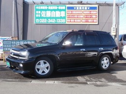 シボレー トレイルブレイザー LTZ サンルーフ装着車 4WD クルコン ローダウン ナビ TV再生 Bカメ