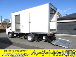 日野自動車 デュトロ アルミバン　4WD　格納ゲート　2t積載 内寸451x175x204　準中型免許(7.5t)