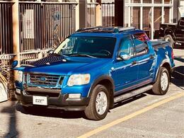 フォード エクスプローラースポーツトラック XLT 4WD 限定ブラック内装SR 社外アルミ ナビ Bluet