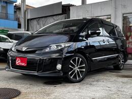 トヨタ エスティマ アエラス 7人乗 純正ナビ 後席モニター ET 