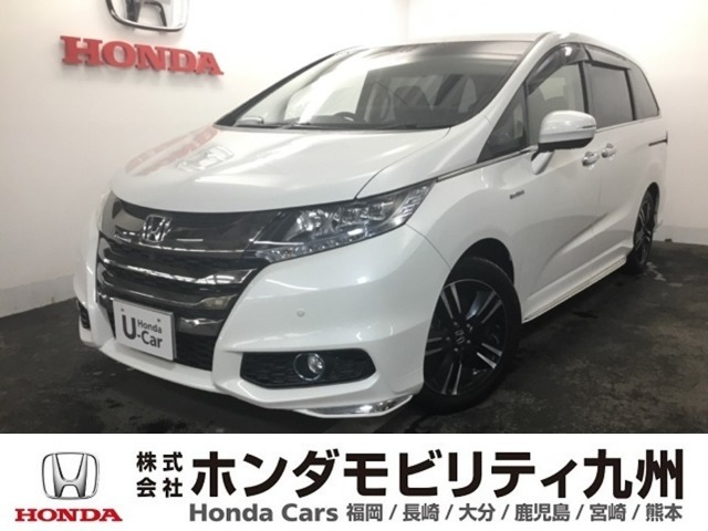 オデッセイハイブリッドが入庫しました。当社の取り扱う商品車は、当社の下取り車を車専門のV-CON資格をもった者が全車厳選していますので、このおクルマも自信をもっておススメできる一台です。