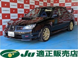 スバル インプレッサSTI 2.0 WRX 4WD デフィ3連メーター ルーフスポイラー