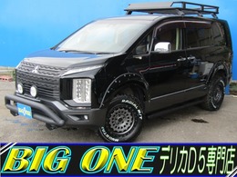 三菱 デリカD：5 2.2 P ディーゼルターボ 4WD 7人乗り　リフトUPカスタム　10.1型メモリ