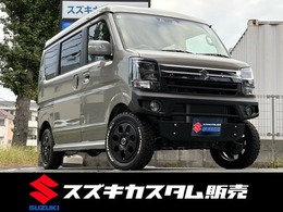 スズキ エブリイワゴン 660 PZターボ ハイルーフ 4WD リフトアップ　前後ショートバンパー　スキ