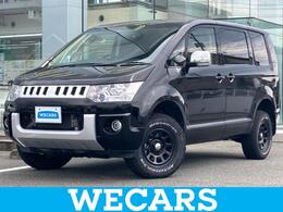 三菱 デリカD：5 2.2 D パワーパッケージ ディーゼルターボ 4WD 新品タイヤ/社外 ナビ/フリップダウンモニ