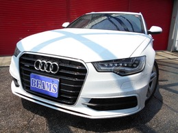 アウディ A6アバント 2.8 FSI クワトロ Sラインパッケージ 4WD LEDヘッド黒革ピアノブラックインテリ