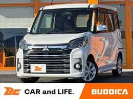 三菱 eKスペース 660 カスタム G eアシスト 禁煙　後期　社外ナビ　フルセグ