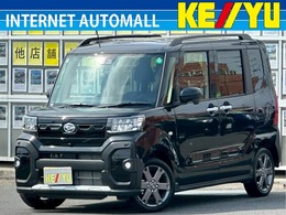 ダイハツ タント ファンクロスタ-ボ4WD 届出済未使用/ 新品ナビ/全方位/スマ-トクル-ズ/両電動