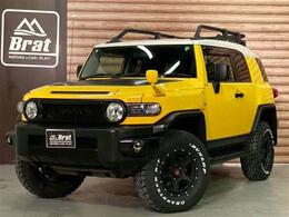 トヨタ FJクルーザー 4.0 カラーパッケージ 4WD ルーフラック　KENWOODフローティングナビ