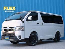 トヨタ ハイエースバン 2.8 スーパーGL ダークプライムII ロングボディ ディーゼルターボ 登録済み未使用車　アルパイン11インチフロ